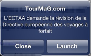 TourMaG.com : les alertes opérationnelles dans votre appli iPhone