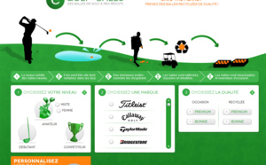 Golf : Pierre Alzon se recycle dans la vente de balles d'occasion