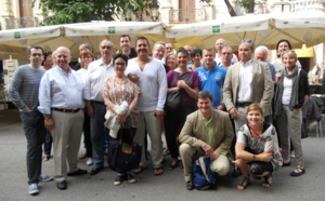 Les membres du SNAV Nord-Picardie en convention à Barcelone