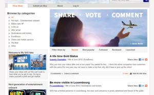 SAS donne la parole à ses passagers via un portail dédié sur Internet