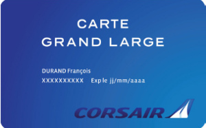 Corsair lance une carte d'abonnement pour ses passagers premium