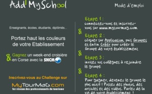 Challenge Add My School : Escaet (MBA et Bachelor), CAP vers, Faculté Métier Essonne et Lycée Honoré Romane, sont les grands vainqueurs