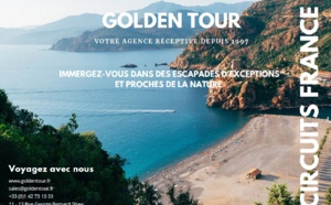 France : Golden Tour lance une brochure pour les agences tricolores France : Golden Tour lance une brochure pour les agences tricolores