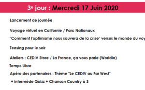 eConvenctour CEDIV à ePalm Springs :"Comment l'optimisme nous sauvera de la crise vs le monde du voyage..."