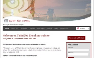 Tahiti Nui Travel lance un nouveau site BtoB