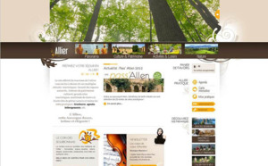 Le CDT de l'Allier thématise son site Internet Le CDT de l'Allier thématise son site Internet