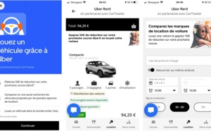 Uber Rent : le service location auto d'Uber débarque en France
