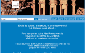 L'office de tourisme de Jordanie lance son challenge de ventes