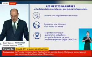 Jean Castex : "Notre objectif est de tout faire pour éviter un re-confinement généralisé"