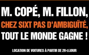 Sixt interpelle Copé et Fillon sur son site Internet
