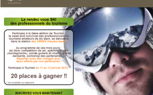 Touriski : 20 week-ends au ski à gagner avec April Int. et TourMaG.com