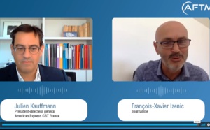 Julien Kauffmann (Amex GBT France) : "Nous tablons sur une activité à 50% pour 2021" (Video AFTM)