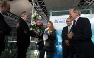 L’aéroport Brest Bretagne passe le cap du million de passagers en 2012