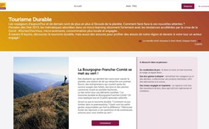 Tourisme durable : Bourgogne-Franche-Comté Tourisme lance une plateforme pour les pros Tourisme durable : Bourgogne-Franche-Comté Tourisme lance une plateforme pour les pros