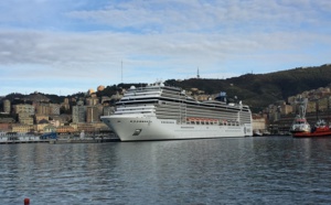 MSC Croisières : un 2e navire, le MSC Magnifica a pris la mer au départ de Gênes