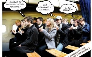 Voeux 2013 : XL Airways fait la nique à la concurrence...