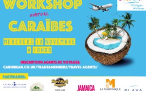 Caraïbes : workshop virtuel le 18 novembre pour les pros français