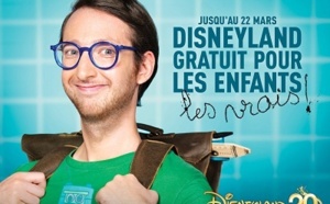 Disneyland Paris : campagne d'affichage pour les billets offerts aux enfants