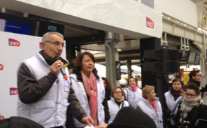 SNCF fête l'arrivée du 2 milliardième voyageur TGV