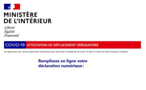 France : quelle est la nouvelle attestation de déplacement et ses motifs ?