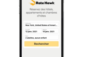 RateHawk permet aux agents de voyages de réserver des hôtels depuis... leur smartphone
