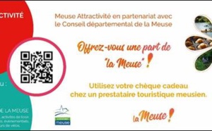 Relance tourisme : Meuse Attractivité fait gagner des chèques cadeaux 