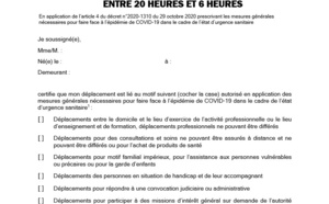 A partir du 15 décembre : quelle attestation pour se déplacer en train et avion pendant le couvre-feu ?