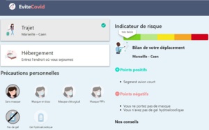 Covid-19 : quelle est l'application pour évaluer le risque lié à ses déplacements en France ?