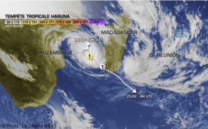 Cyclone Haruna : forts risques d'inondations à Madagascar ce 22 février 2013