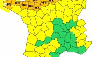 Météo France : 29 départements du Nord placés en alerte orange à la neige