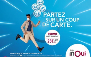 SNCF : les cartes Avantages sont à 25 € jusqu'au 8 février inclus