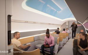 Virgin Hyperloop dévoile la future expérience client lors des trajets sur son module (vidéo)