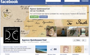 IV. Quintessen'Ciel, "Facebook permet à l’agence d’avoir une meilleure visibilité" IV. Quintessen'Ciel, "Facebook permet à l’agence d’avoir une meilleure visibilité"