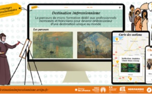 Normandie : le 1er e-learning "Destination Impressionnisme" est disponible pour les pros du tourisme