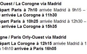 Air Europa : vols Paris-La Corogne via Madrid dès le 3 juin 2013