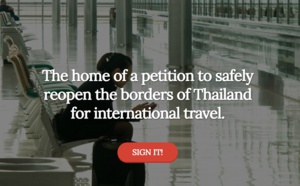 Thaïlande : les professionnels se mobilisent pour une reprise du tourisme le 1er juillet 2021 !