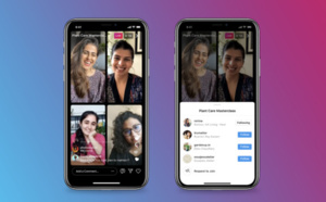 Instagram se lance dans les visioconférences... [pour le moment] en petit comité