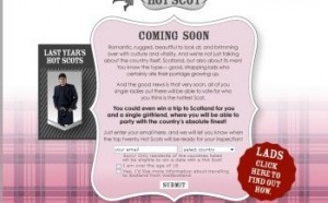 Office de Tourisme d’Écosse : élisez votre ''Hot Scot'' préféré !