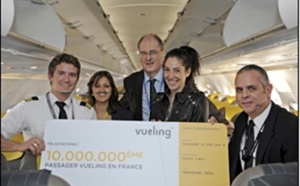 Vueling : 10 millions de passagers en France, ça se fête !