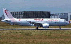 Tunisair : livraison du 5e A320 mardi 30 avril 2013 à Tunis-Carthage
