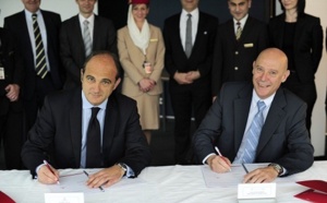Aéroports de Lyon signe un SLA avec Emirates