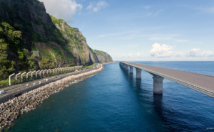 La Réunion : livraison du second viaduc de la Nouvelle Route du Littoral