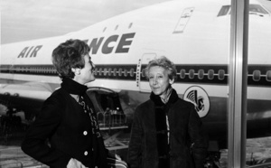 Air France célèbre la première femme à franchir les Andes