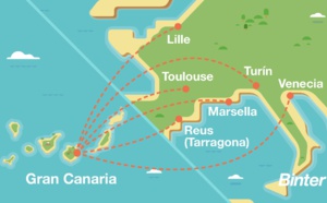Espagne Canaries : Binter lance des vols directs de Marseille, Lille et Toulouse