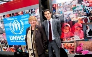 Thalys décore une rame pour soutenir les femmes réfugiées