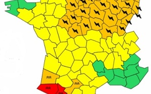 Météo France : près de 40 départements du Nord-Est en vigilance orange aux orages