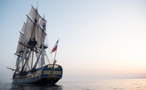 L’Hermione met le cap sur l'Europe du Nord pour promouvoir la France