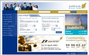 Gulf Air : le site Internet fait peau neuve