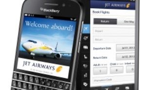 Jet Airways : lancement d'une appli gratuite pour BlackBerry 10