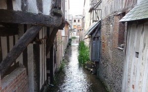 Pont Audemer : les caprices de la Risle